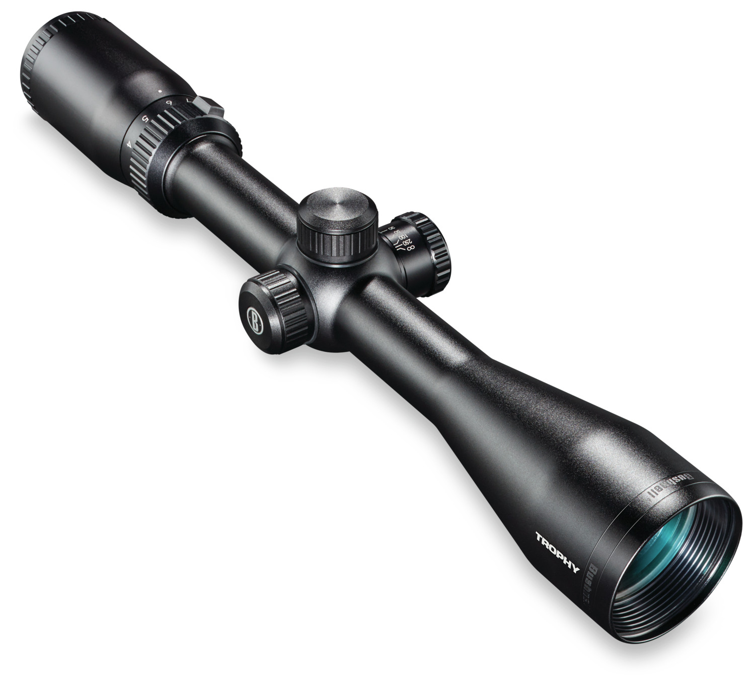 Bushnell Trophy 4-12x40 Riflescope Multi-X Reticle Side Focus Matte Black